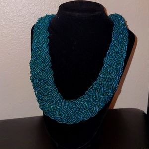 glass beaded necklace